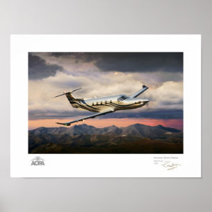 Poster Galerie de Pilatus de tempête de montagne