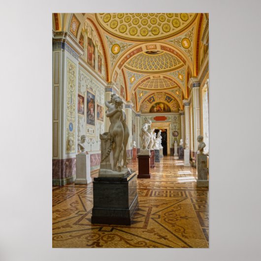 Poster Galerie de sculpture européenne, musée de l'Ermita (Devant)