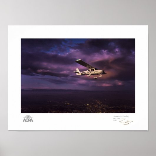 Poster Galerie de soirée Skycatcher (Devant)
