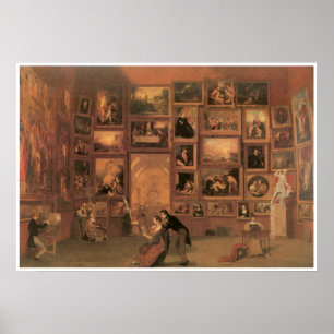 Poster Galerie du Louvre 1831-33