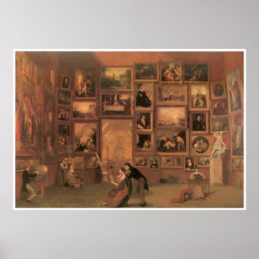Poster Galerie du Louvre 1831-33 (Devant)