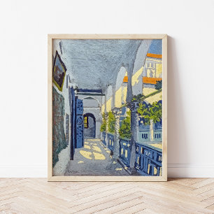 Poster Galerie d'un Riad marocain   Georges Gaudion