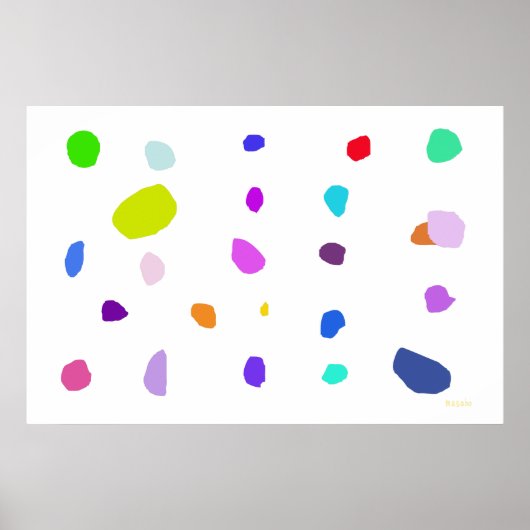 Poster Galets (Devant)