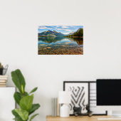 Poster Galets dans le lac (Bureau à domicile)