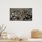 Poster Galets de granit dans le lac Tenaya à Yosemite (Cuisine)