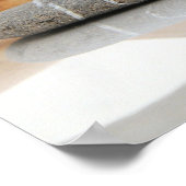 Poster Galets et bois flotté (Coin)