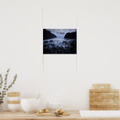 Poster Galets et rochers le long de l'océan Shoreline Pos (Cuisine)