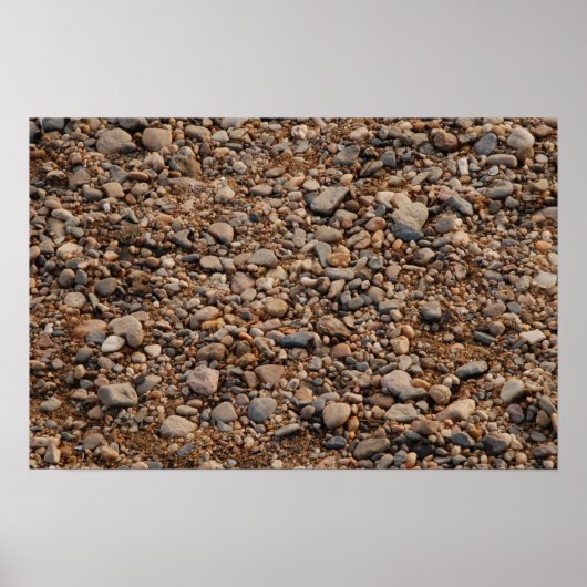 Poster galets - Pebbles (Devant)