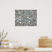 Poster Galets sur la rive du fleuve (Cuisine)