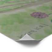 Poster galgo/greyhound (Coin)