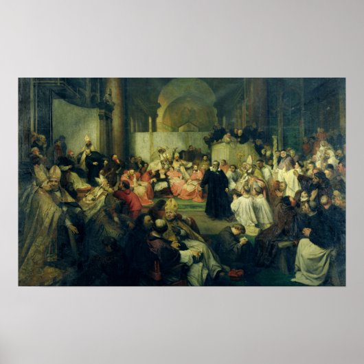 Poster Galilée devant le Conseil, 1861 (Devant)