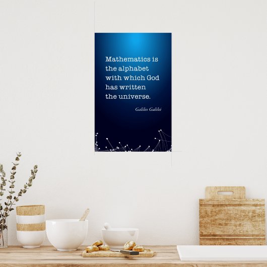 Poster Galileo (Cuisine)