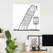 Poster Galileo Cartoon 0958 (Bureau à domicile)