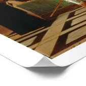 Poster Galileo Galilei (1564-1642) devant les membres de (Coin)