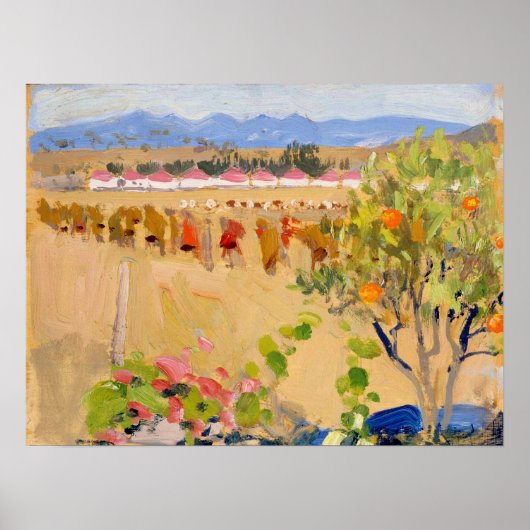 Poster Gallen-Kallela - De L'Extérieur De Nairobi (Devant)