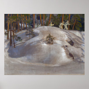 Poster Gallen-Kallela - Fantaisie de février