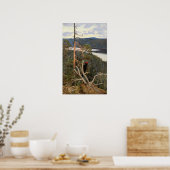 Poster Gallen-Kallela - Grand pic noir 1894 (Cuisine)