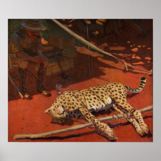 Poster Gallen-Kallela - Guépard (Devant)