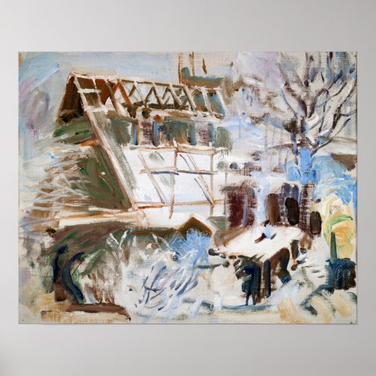 Poster Gallen-Kallela - L'Atelier de Tarvusta (Devant)