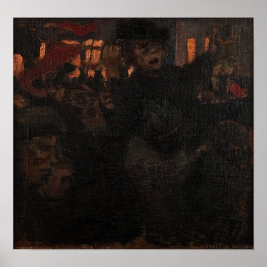 Poster Gallen-Kallela - Punalippu (Devant)