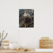 Poster Gallen-Kallela - Une Fille Debout Dans Le Vent (Cuisine)