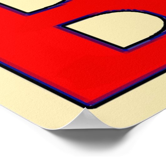 Poster Galles sur la plage (Coin)