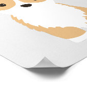 Poster Gallois Corgi Chien Chien Chien Puppy Nursery & Ki (Coin)