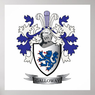 Poster Galloway Family Crest