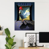 Poster Gallus Domestica (Bureau à domicile)