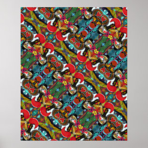 Poster Galo de Barcelos, Portugal