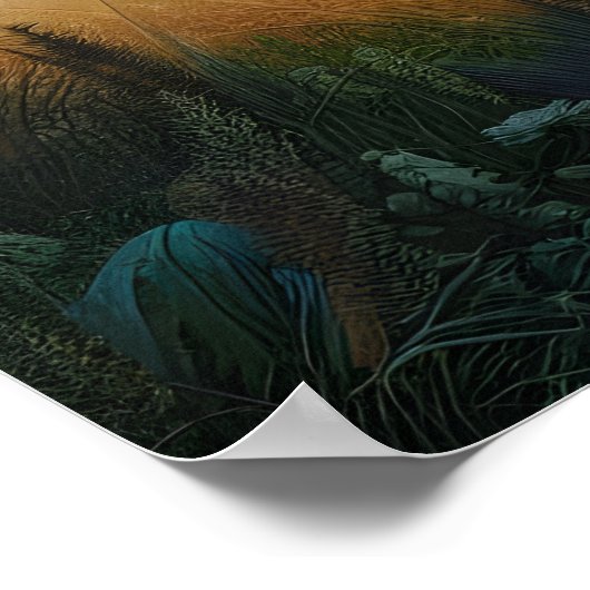 Poster Galop à travers le pré (Coin)