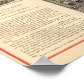 Poster Galvano Faradic Manufacturing Company Bickford (Coin)