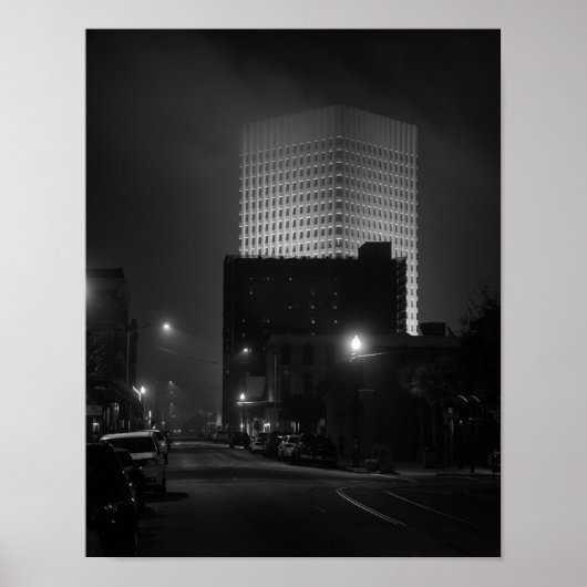 Poster Galveston la nuit (Devant)