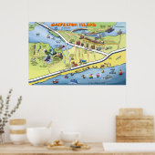 Poster Galveston Print (Cuisine)