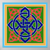 Poster Galway celtique (Devant)