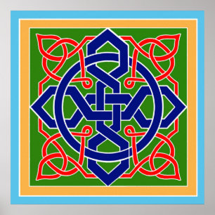 Poster Galway celtique