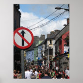 Poster Galway, Irlande (Devant)