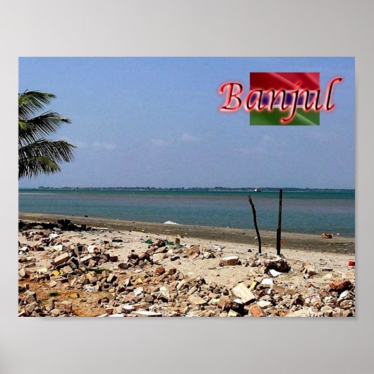 Poster Gambie - Barra - (Devant)