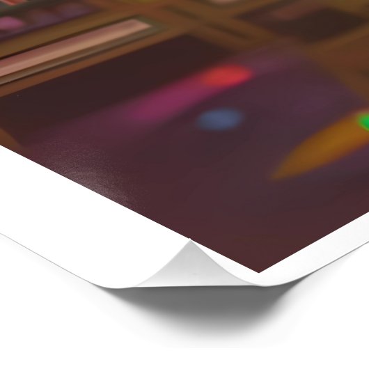 Poster Gambit de la reine (Coin)