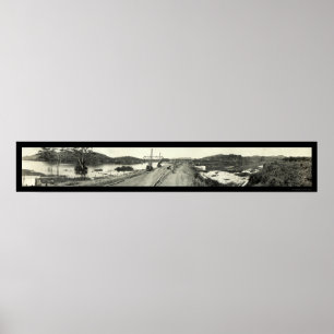 Poster Gamboa Dike Panama Photo 1913
