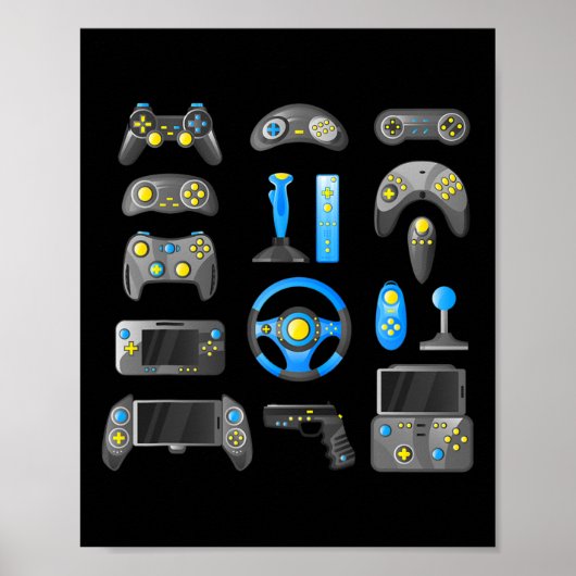 Poster Game Control All Things Video Game 1 (Devant)