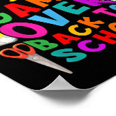 Poster Game Over Back To School Gamer Controller 1st Day (Coin)