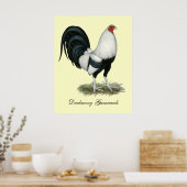 Poster Gamecock argenté (Cuisine)