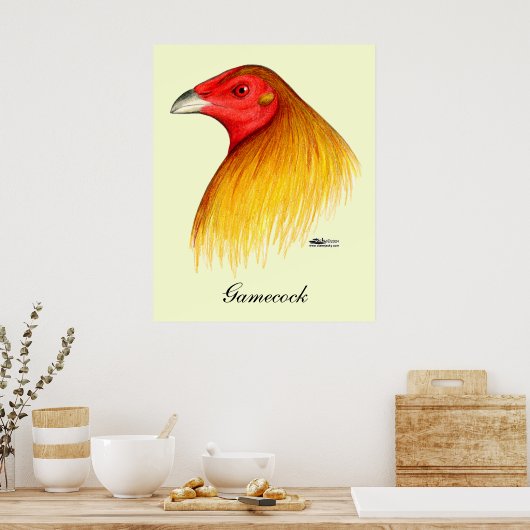Poster Gamecock Dubbed (Cuisine)