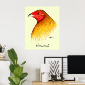 Poster Gamecock Dubbed (Bureau à domicile)