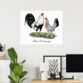 Poster Gamefowl argenté (Bureau à domicile)