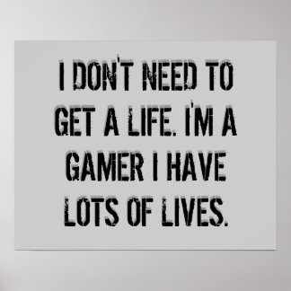 Poster Gamer