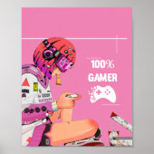 Poster Gamer (Devant)