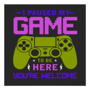 POSTER GAMER 7