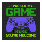 POSTER GAMER 7A (Devant)